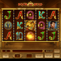 Malina Casino - Book of Dead Slot Game